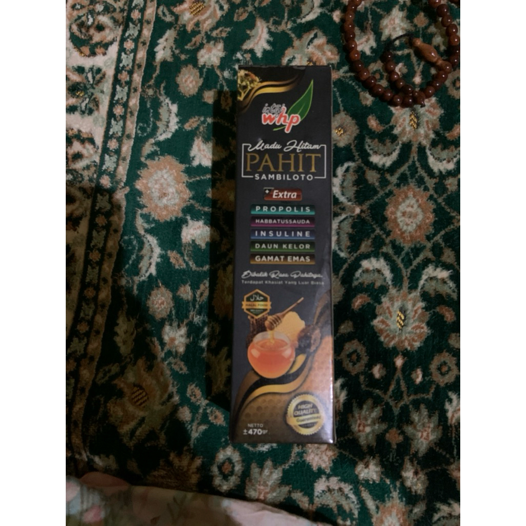 Madu hitam pahit sambiloto