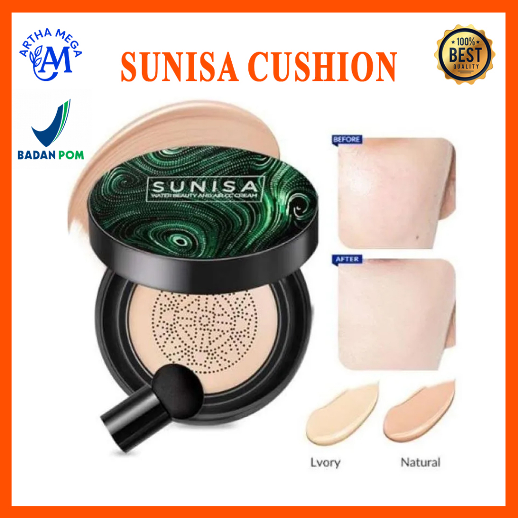 SUNISA Original Air Cushion Waterproof 20g BPOM ORIGINAL