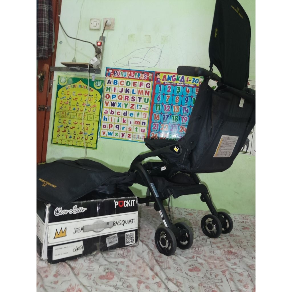 stroller cocolatte jean-Michelle basquiat