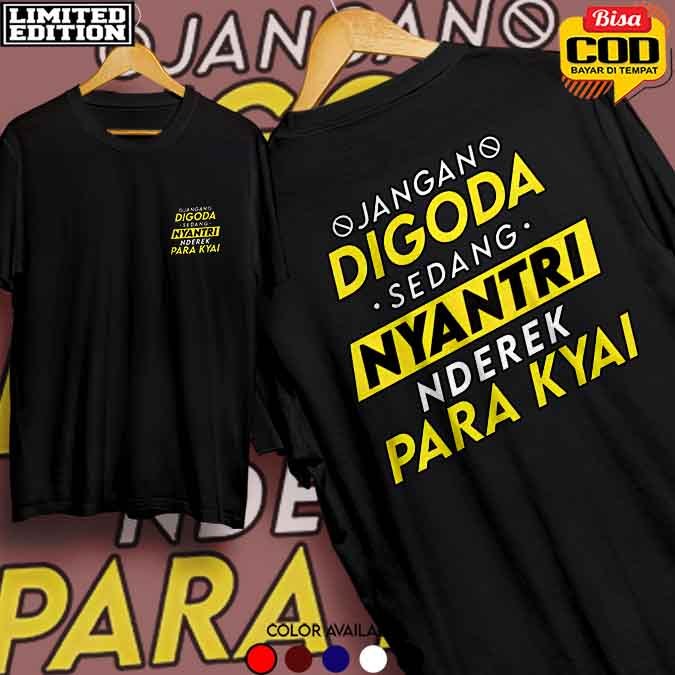 Kaos Santri Indonesia Kaum Sarungan Salafy Mondok NU Nyantri Keren Kaos Kata kata santri