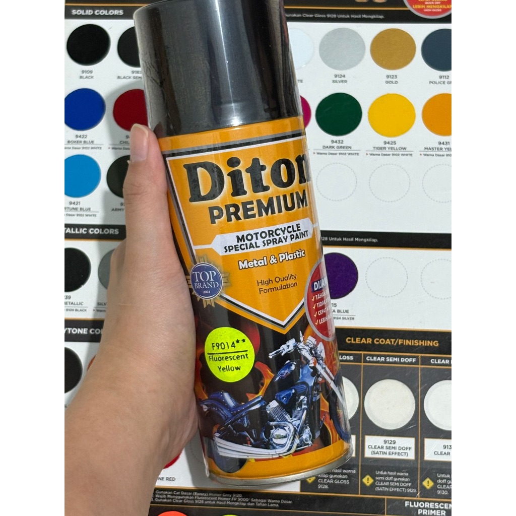 PILOX DITON PREMIUM FLUORESCENT YELLOW / KUNING STABILO