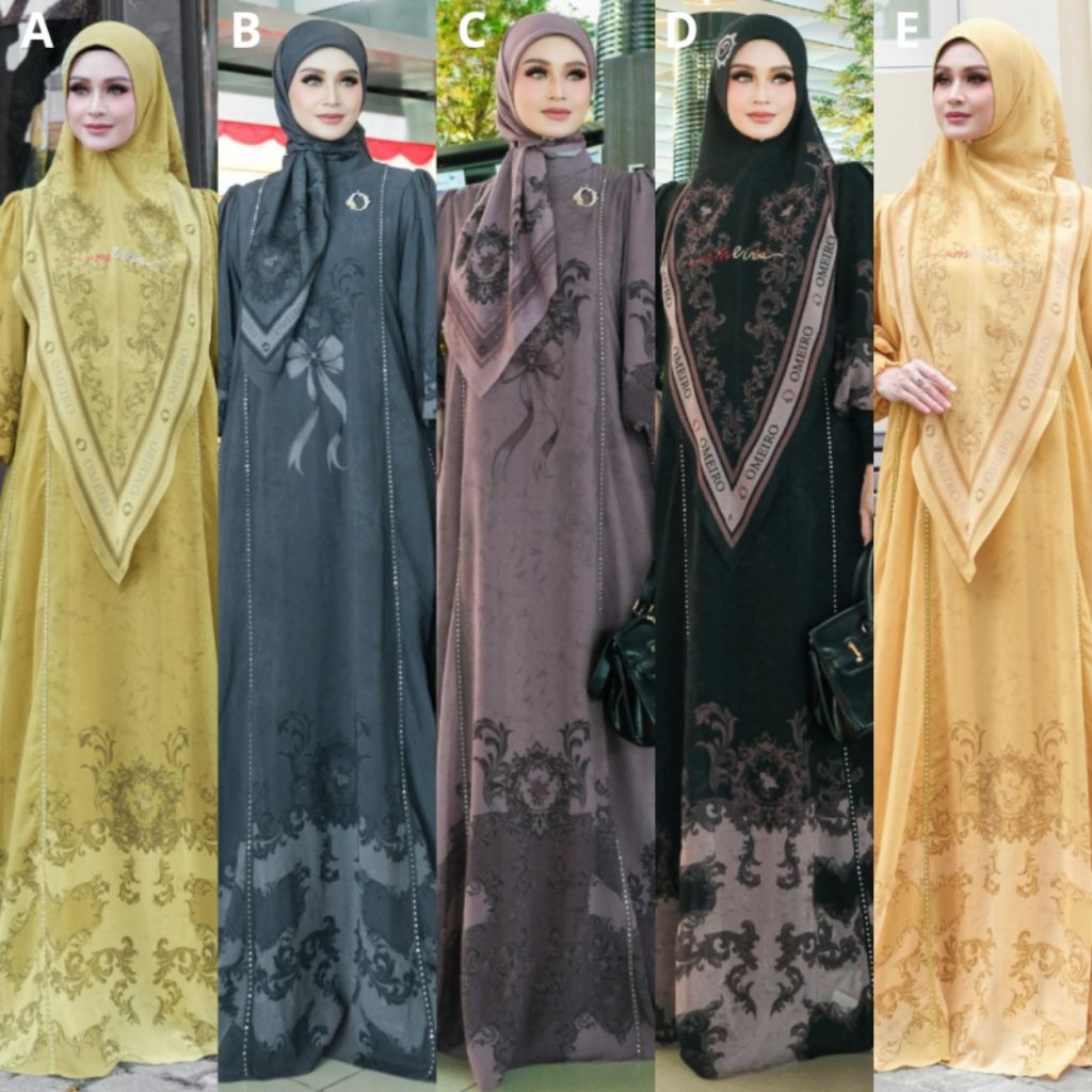 Mahira Gamis Syar'i Branded original by Agoest Hanggono