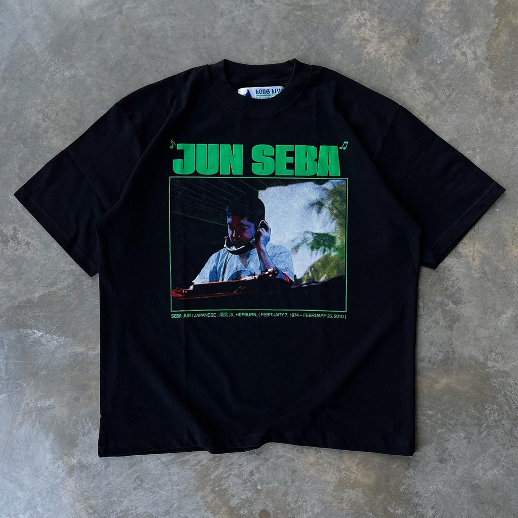 JUN SEBA “NUJABES”  BOOTLEG T-SHIRT BLACK SERIES