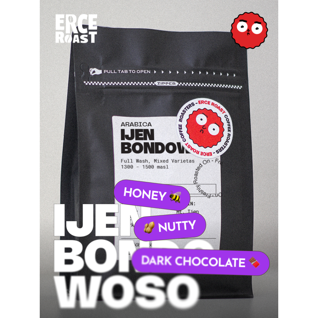 

Kopi Arabika Ijen Bondowoso Full Wash Roast Beans