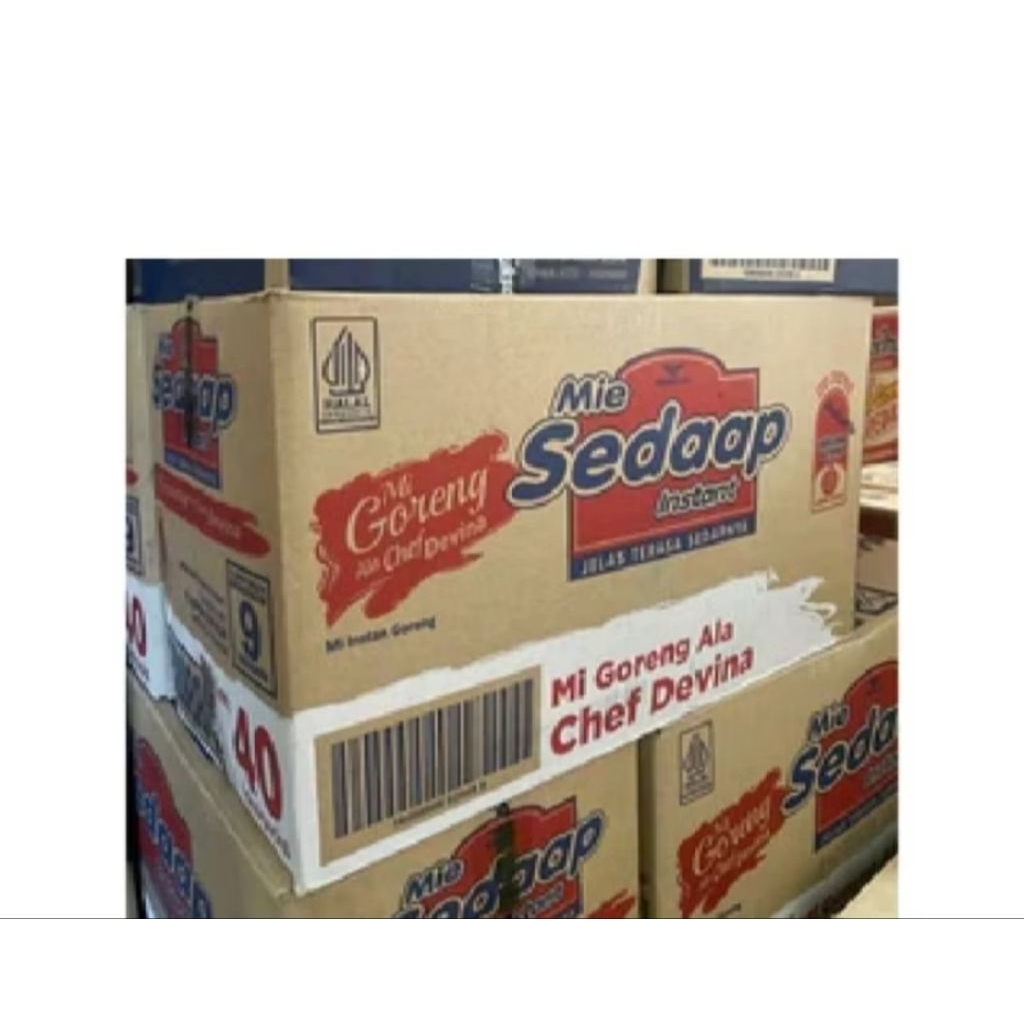 

Mie Sedaap Goreng Ala Chef Devina 93 gram [ 1 Dus Isi 40 Pcs ]