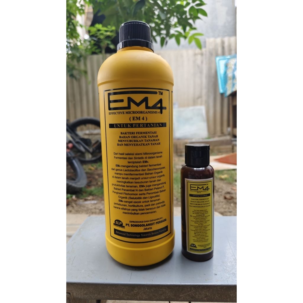 100 ML PUPUK CAIR ORGANIK EM4 PERTANIAN