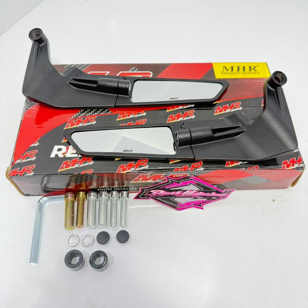 Spion MHR RACING Spion Motor Universal Untuk Semua Motor Original Original MHR RACING
