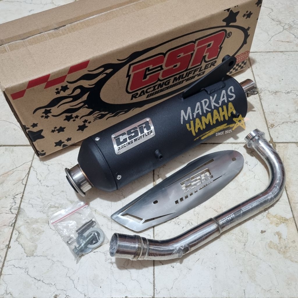 Knalpot mio sporty smile soul CSR original knalpot csr muffler mio csr mio knalpot mio CSR kenalpot