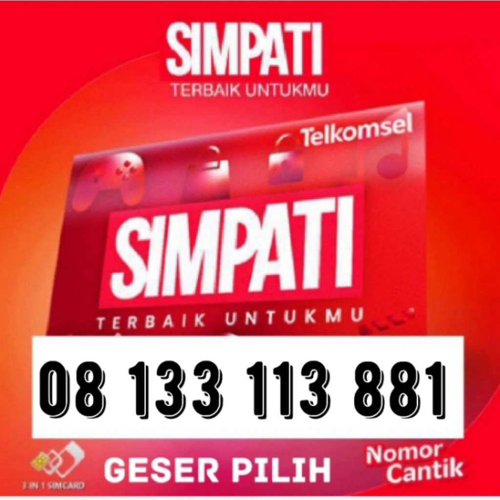 kartu perdana nomor cantik simpati 11 digit