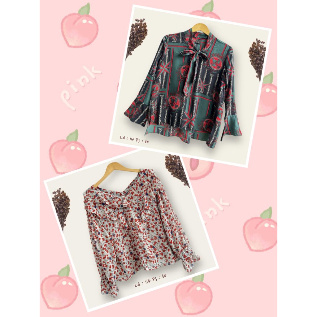 atasan preloved atasan blouse