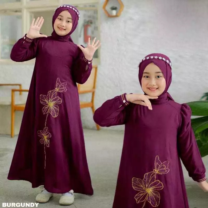 Safza Gamis Casual Elegan – Outfit Hijabers Kekinian