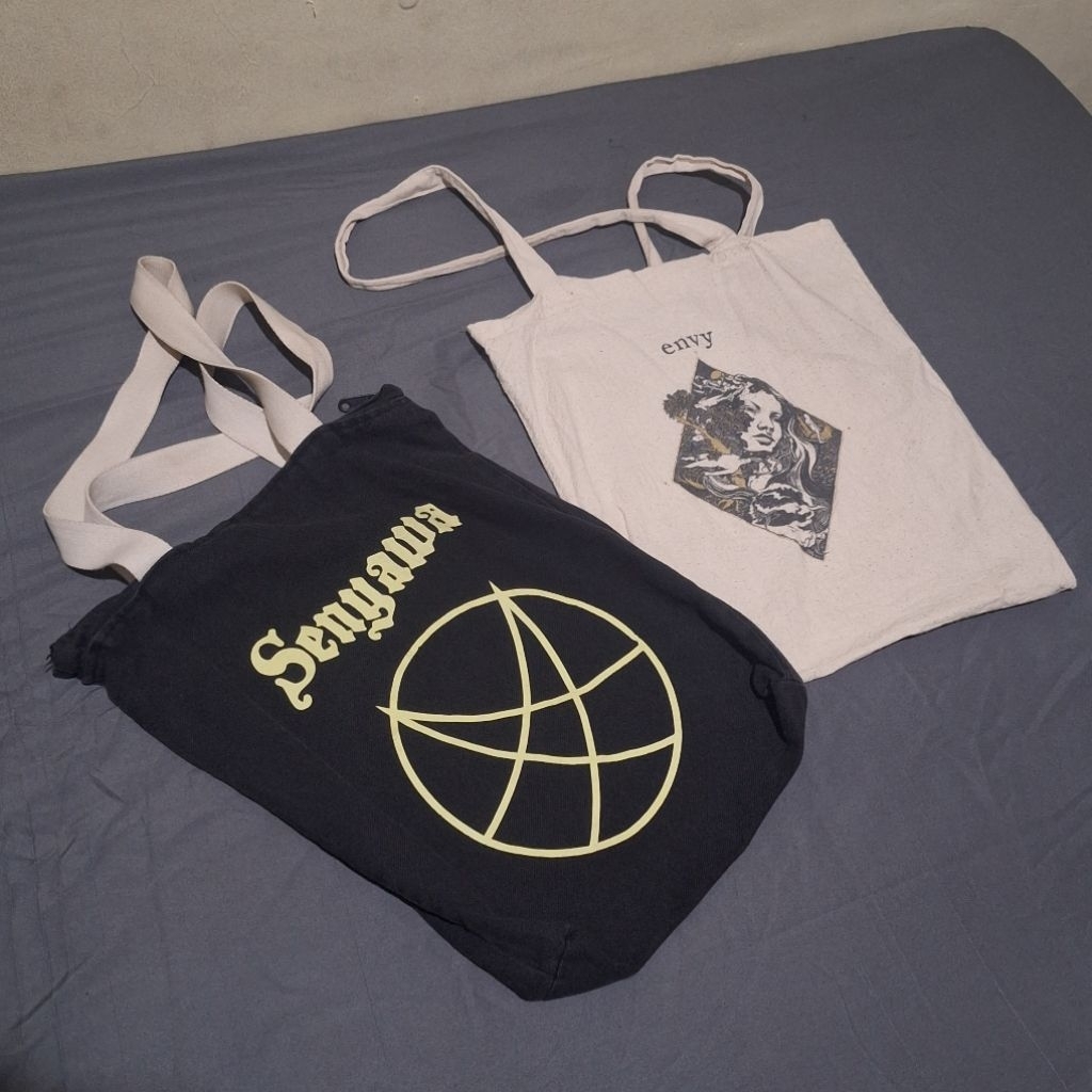 (NEGO, TAKE ALL) Senyawa, Envy Jepang Japan Tote Bag Totebag Tas Jinjing Merchandise Official Resmi 