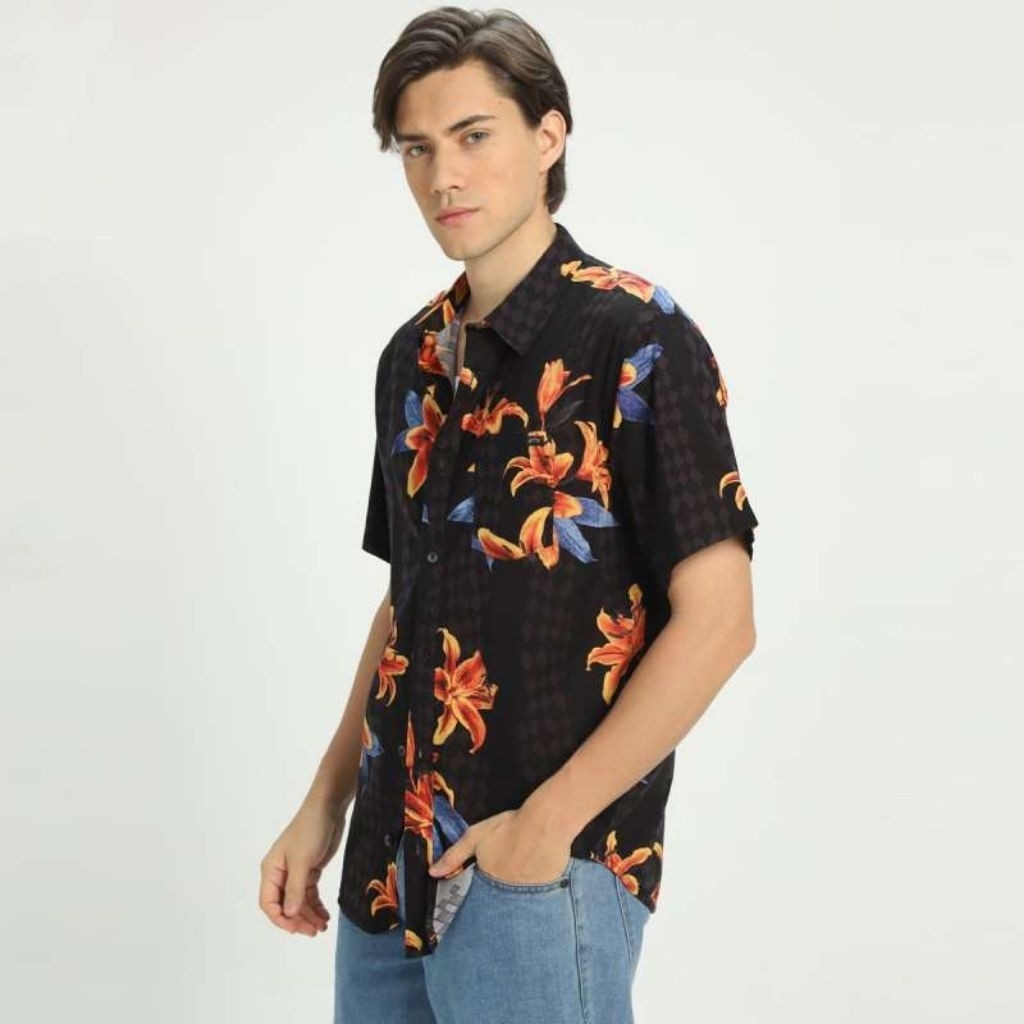 kemeja billabong sundays ss shirt original