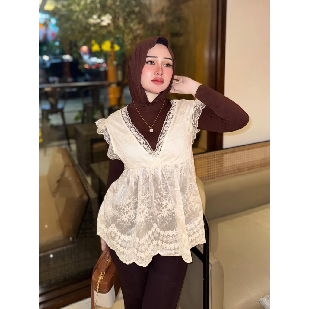 VEST BROKAT PREMIUM MALL