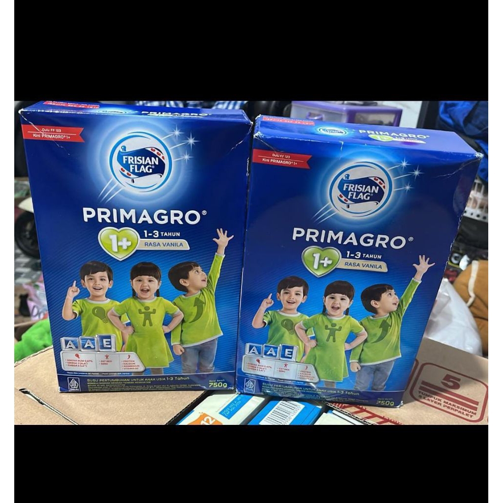 

susu bubuk anak 1 - 3 tahun Primagro frisian flag rasa vanila 750 g /mencerdaskan anak /anak lebih sehat dan aktif