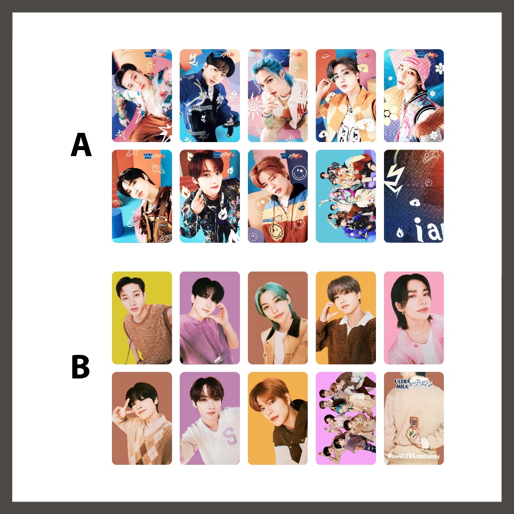 PHOTOCARD STRAY KIDS ULTRA MILK