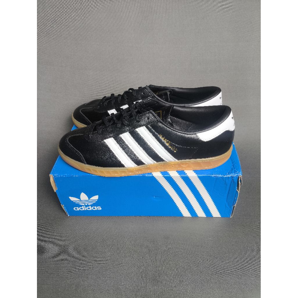 Adidas HAMBURG Black Leather