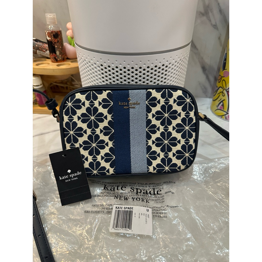 Kate Spade Everything Mini Camera Bag in Blue Multi (KE631) Preloved