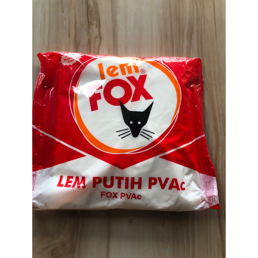 Lem Fox 700gr / Lem putih PVAc 700gr / lem kayu / lem plamur / lem kertas / Fox pvac 700gram