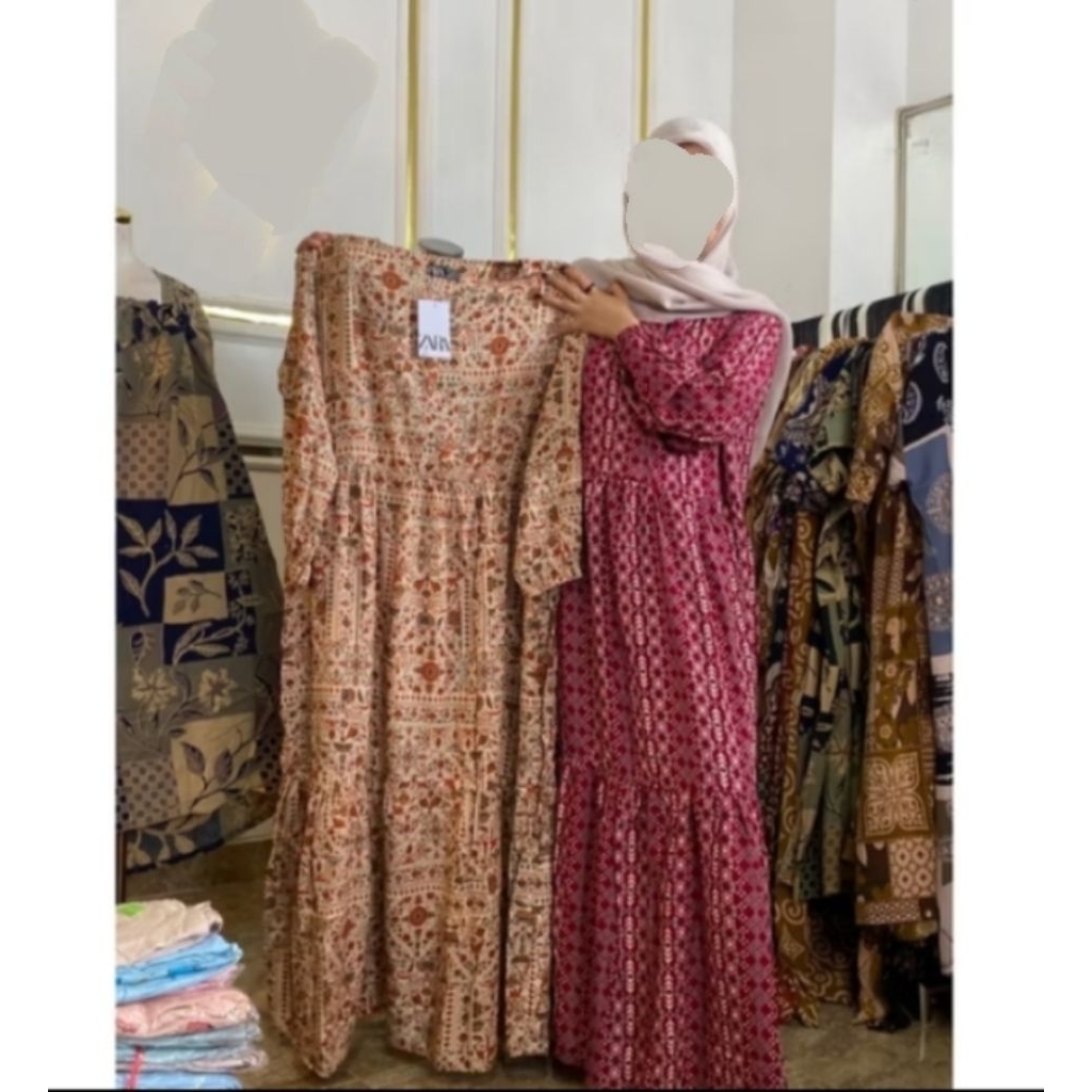 GAMIS RAYON MOTIF MATT RAYON PREMIUM BY ZARA