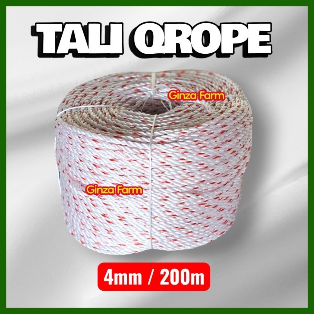 TALI QROPE/TALI TAMPAR/TALI TIRAI KANDANG/TALI PAKAN.
