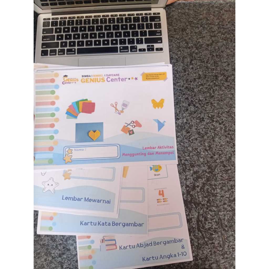 

Genius Center Paket Worksheet menarik Fullcolor