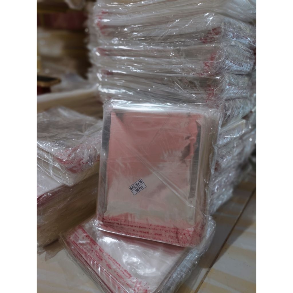 

plastik opp lem isi 500 untuk kue dan undangan