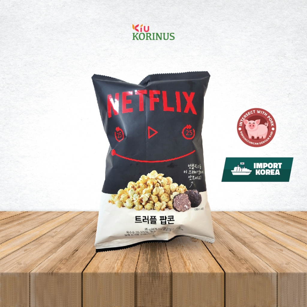

NETFLIX TRUFFLE POPCORN cemilan khas korea
