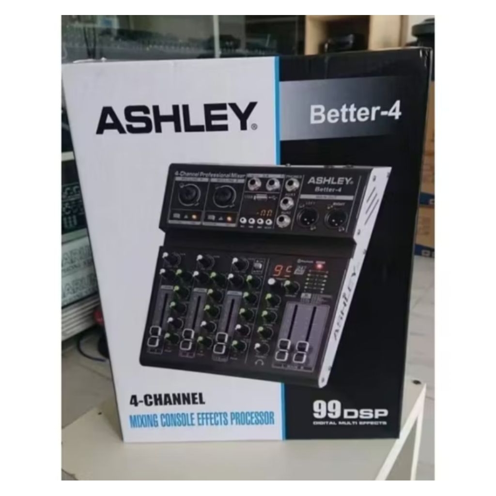 Mixer Ashley Better4 Ashley Better 4 Ashley Better-4 Mixer audio 4ch