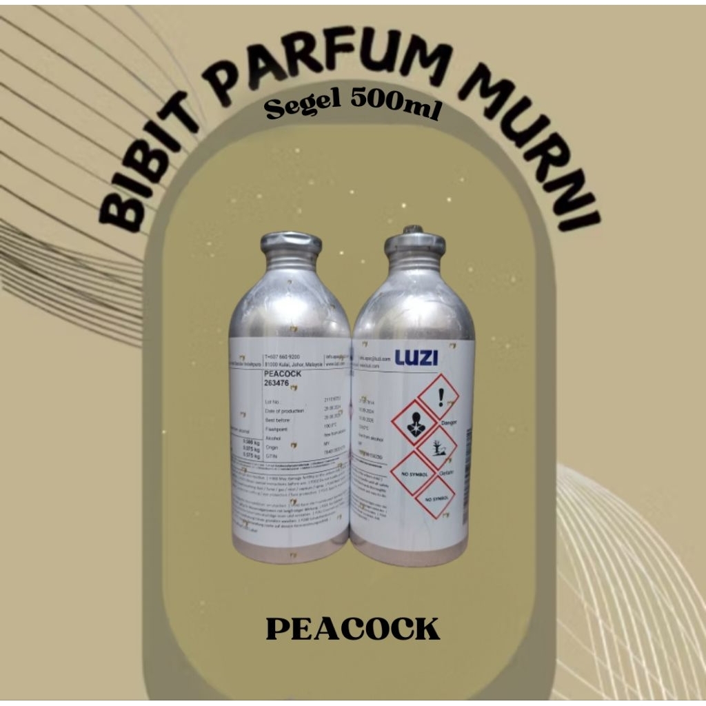 PARFUM PEACOCK BY LUZI 500GR SEGEL