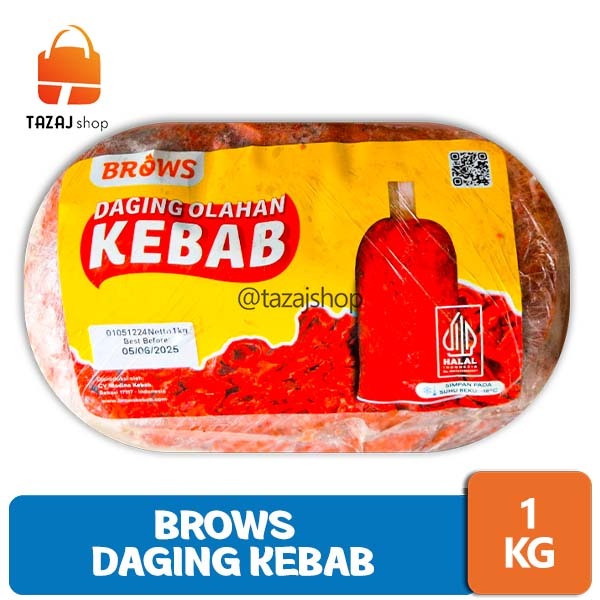 Brows Daging Kebab 1 Kg Olahan Daging Kebab