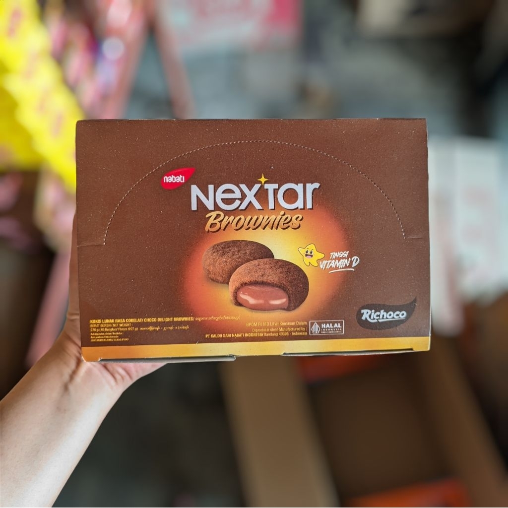 

Nextar Nastar Nabati Isi 10 pcs – Rasa Coklat & Nanas