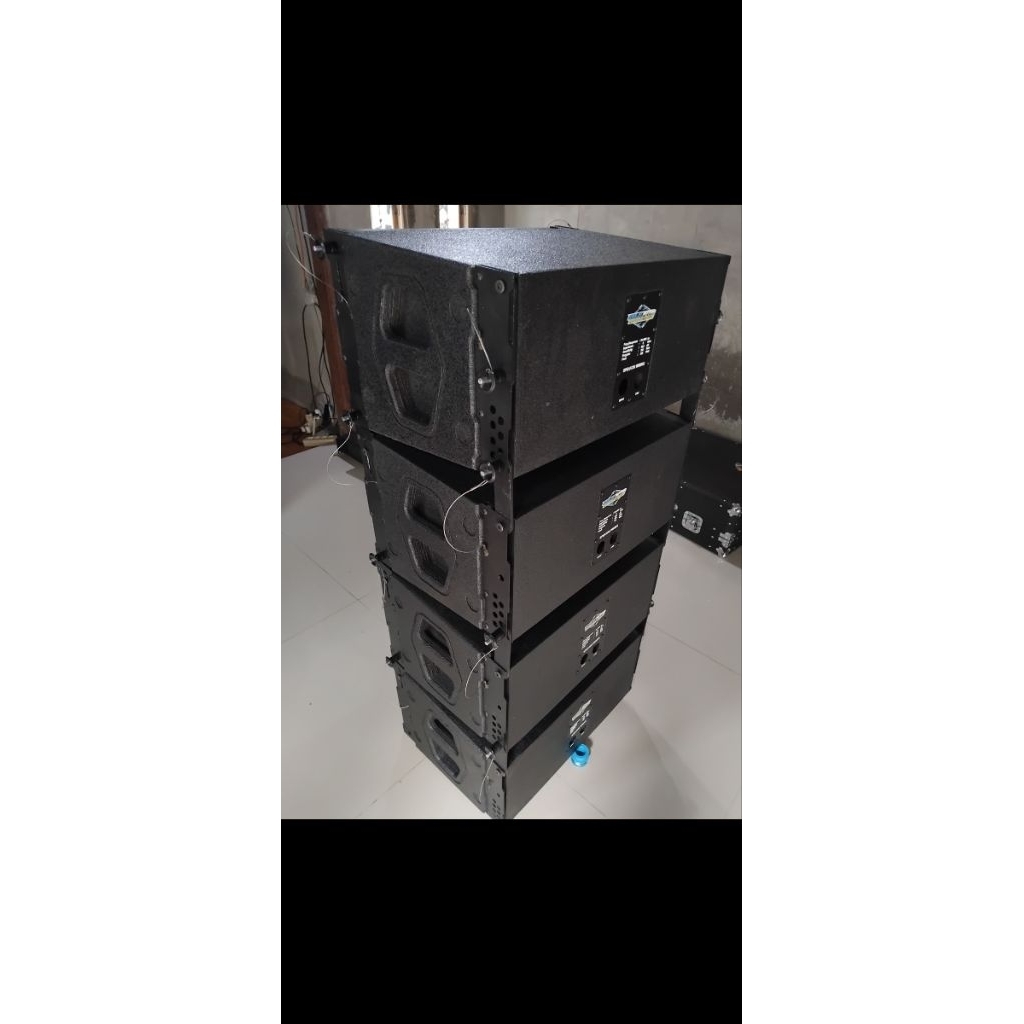 line array 10inch singgel finising