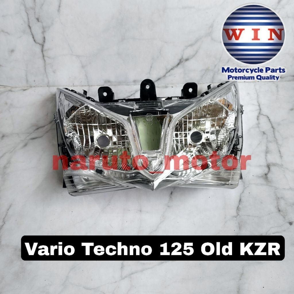 WIN - HEADLAMP REFLEKTOR MIKA LAMPU DEPAN VARIO TECHNO 125 OLD KZR