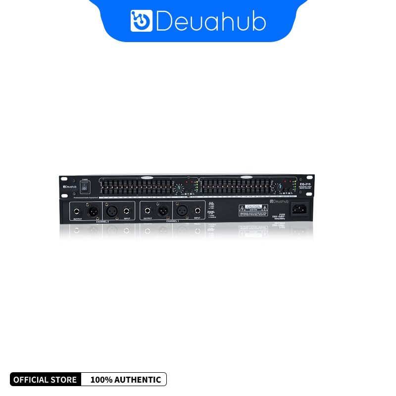 Deuahub Equalizer EQ-215 Audio Equalizer EQ-215/EQ-231 Subwoofer Plus Equalize Deuahub