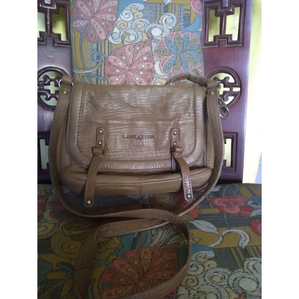 Tas kulit asli lancaster second