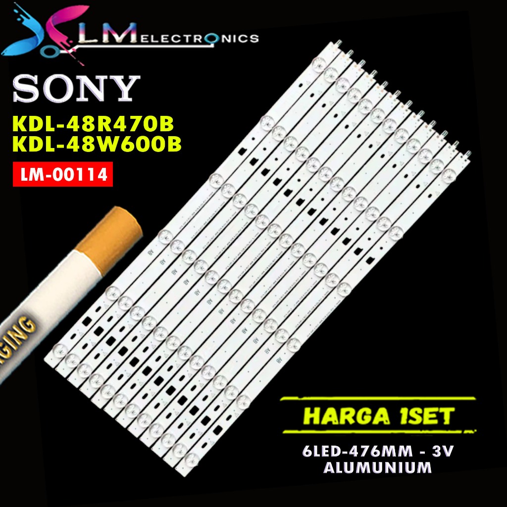 BACKLIGHT TV LED SONY KDL-48R470B KDL-48W600B KDL 48R470B KDL 48W600B 48R470B 48W600B 48R470 48W600