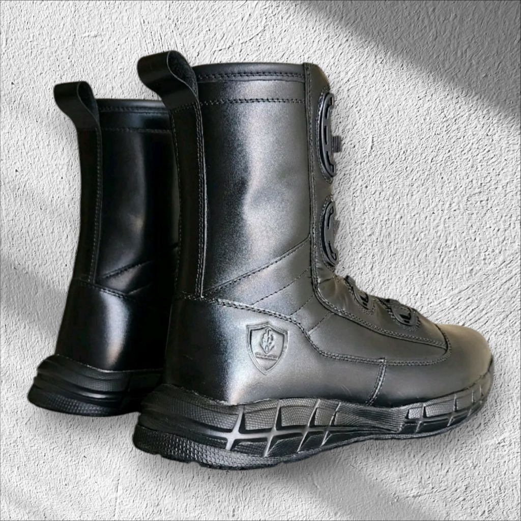 Sepatu PDL Spartan Full Kulit sol Datar / Sepatu Full Kulit / Sepatu Spartan