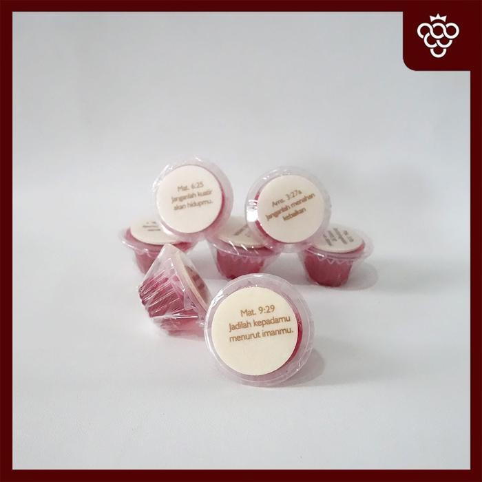 

Paket Anggur Perjamuan Kudus Lite + Hosti Ayat - isi 5