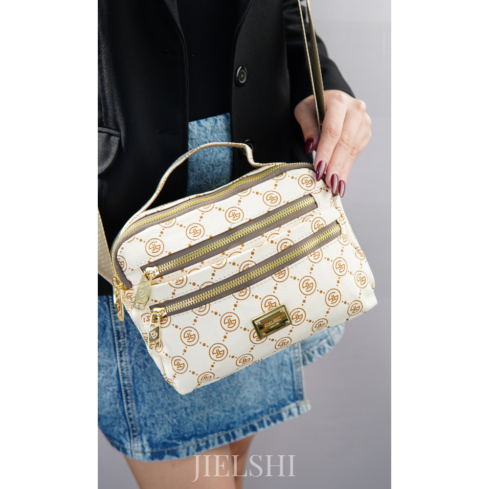 JIELSHI Tas Selempang Rayna 3265-J #SL.419 - Slingbag Cewek Bahan Kulit PU Leather Premium