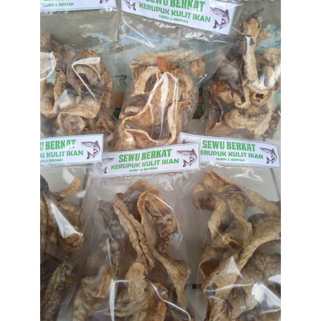 Kerupuk Kulit Ikan Krupuk Kulit Ikan