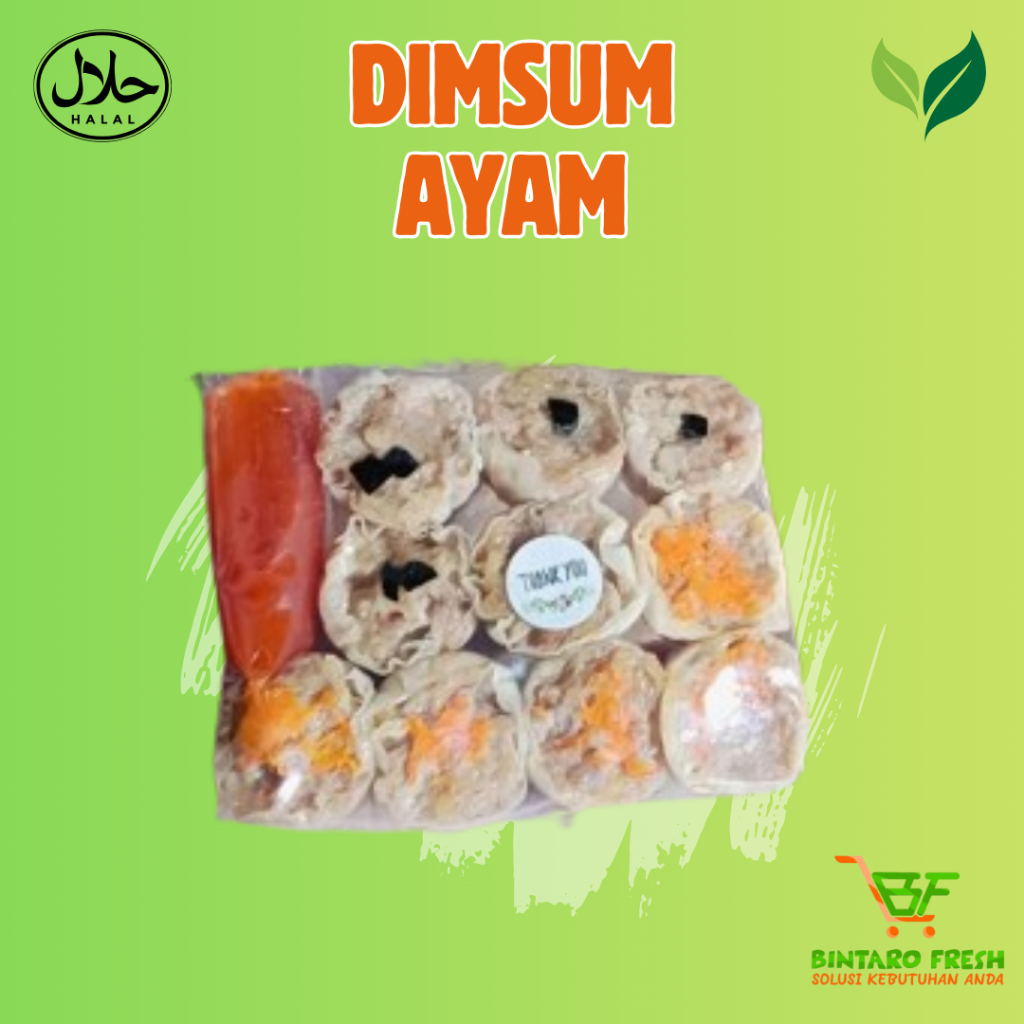 

Dimsum frozen/ Dimsum ayam isi 10 frozen food/ Cemilan praktis dan enak