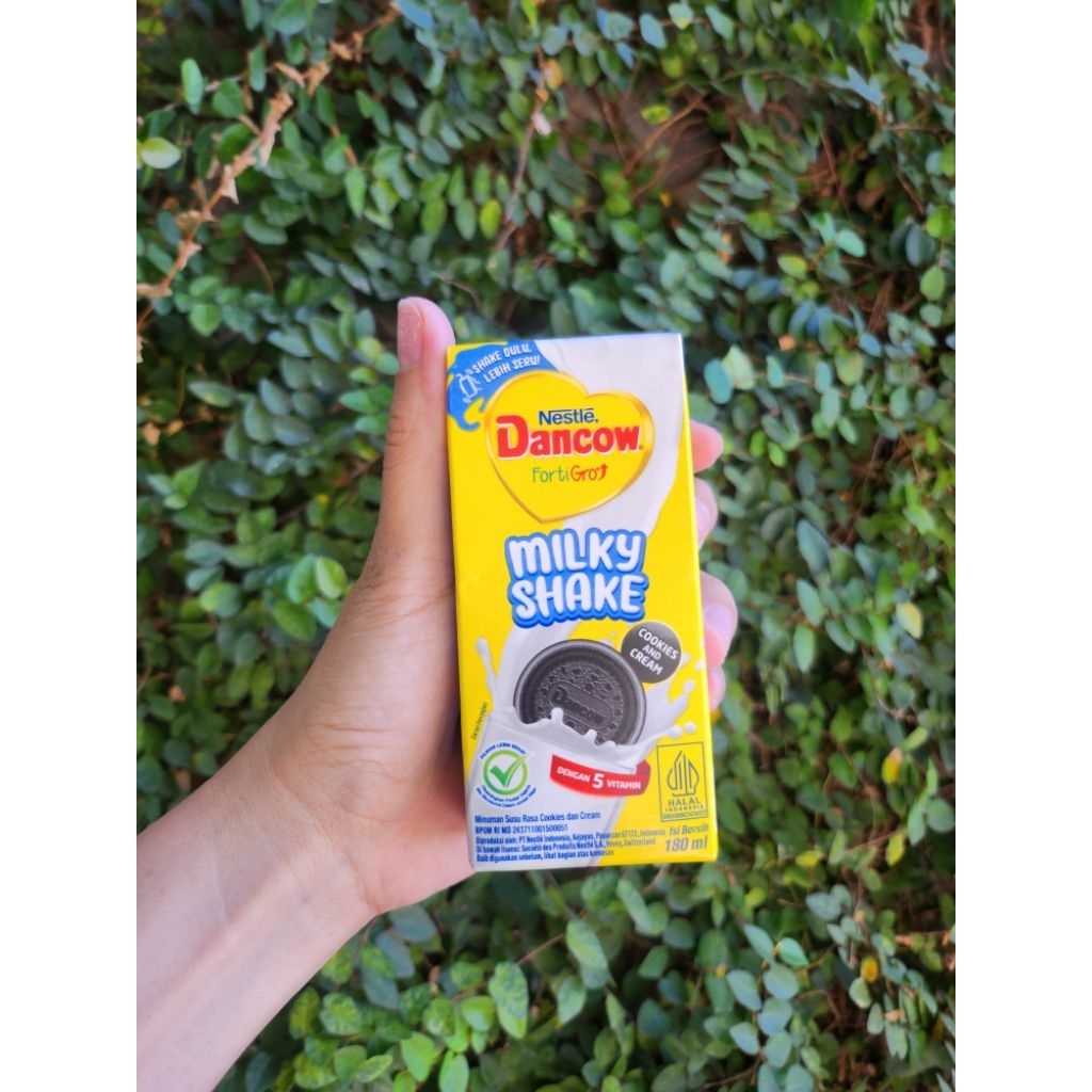 

HARGA MURAH Dancow Fortigro milkshake cookies & crean 180ml