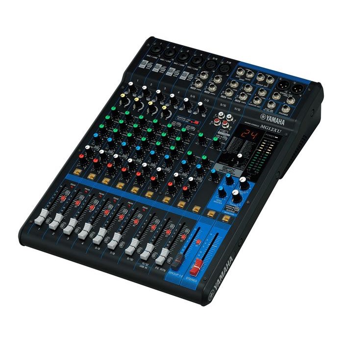 Mixer Audio Yamaha MG12XU MG12 XU 12 MG12-XU 12-Channel Mixer Original