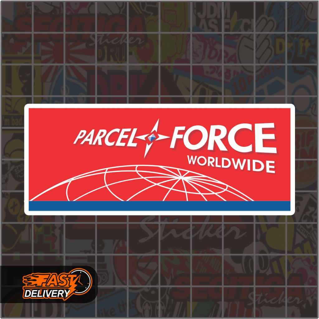 

Sticker Parcel Force Ukuran 8.5 x 3.5 Cm