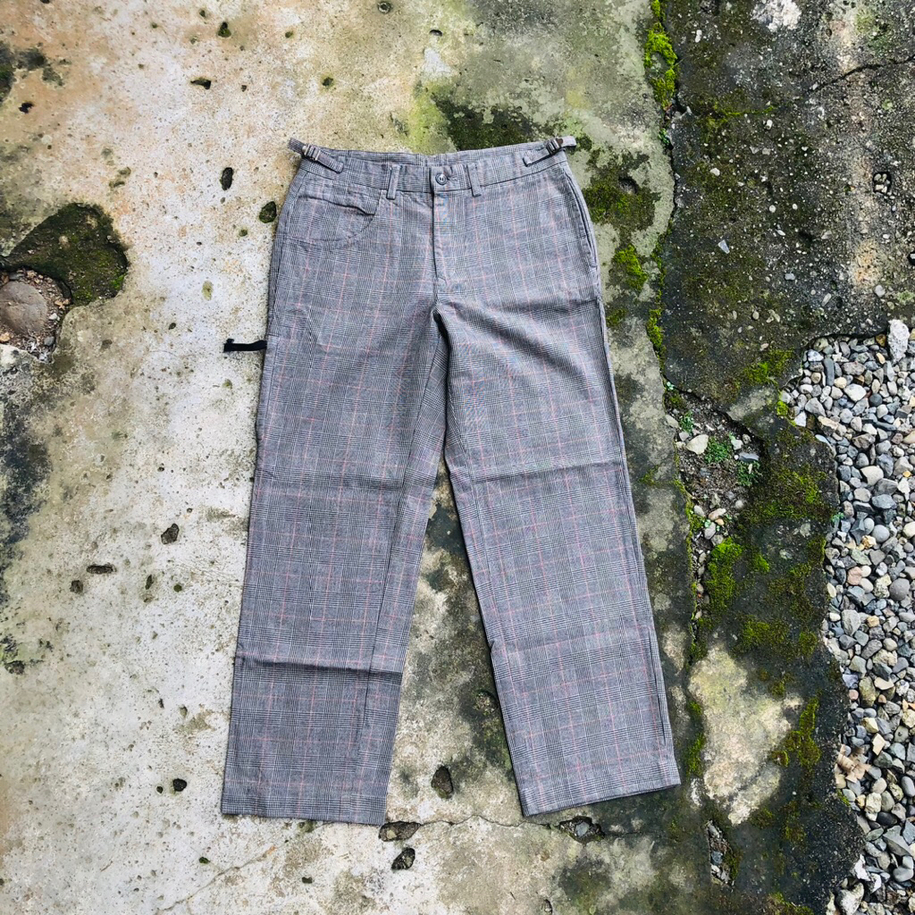 Beams tartan pants cellpocket ( second/bekas )