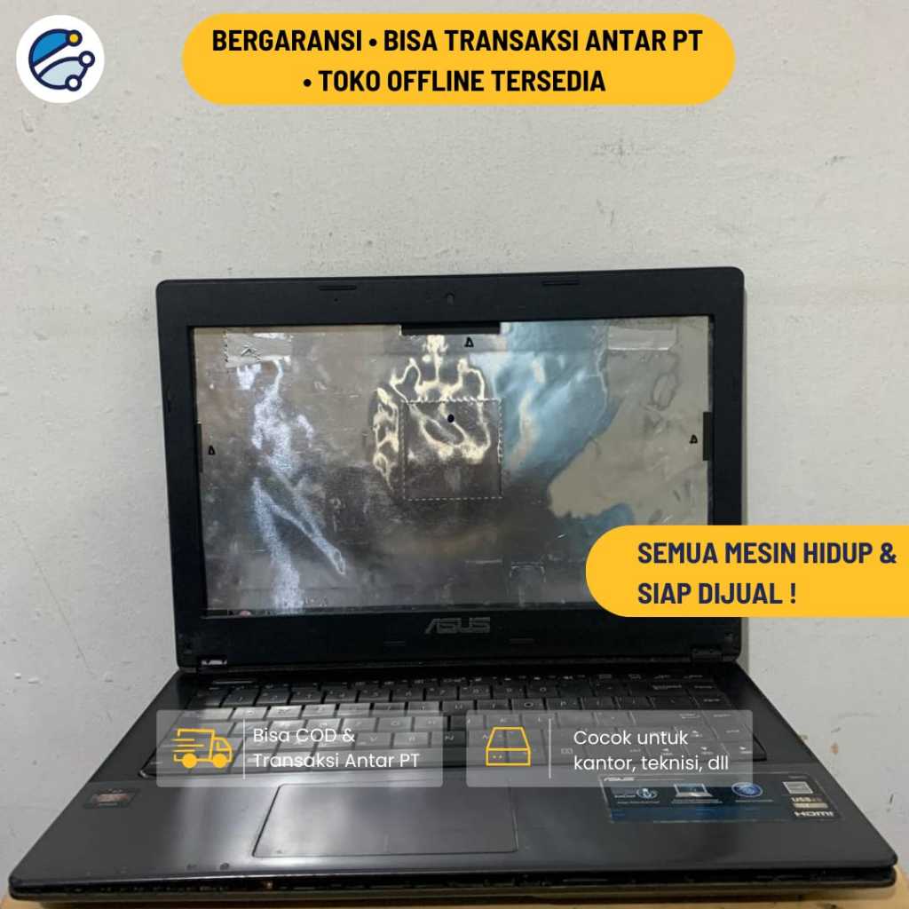 Motherboard Laptop / Mobo Laptop / Mainboard Laptop / Mesin Laptop Copotan / Board Laptop Pretelan /