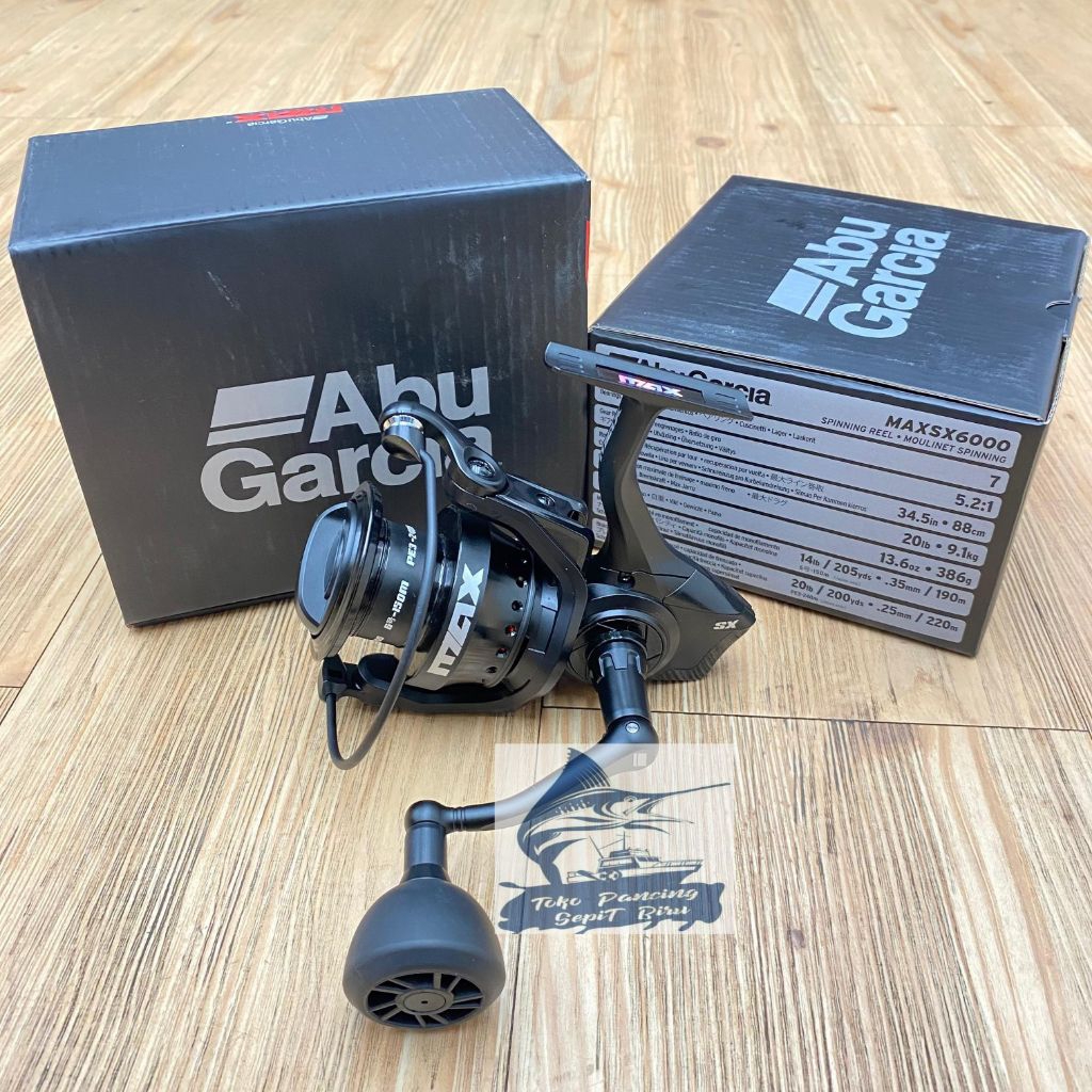 REEL SPINNING ABU GARCIA MAX SX 2500 3000 4000 6000 NEW  | REEL SPINNING | REEL PANCING | REE MURAH 