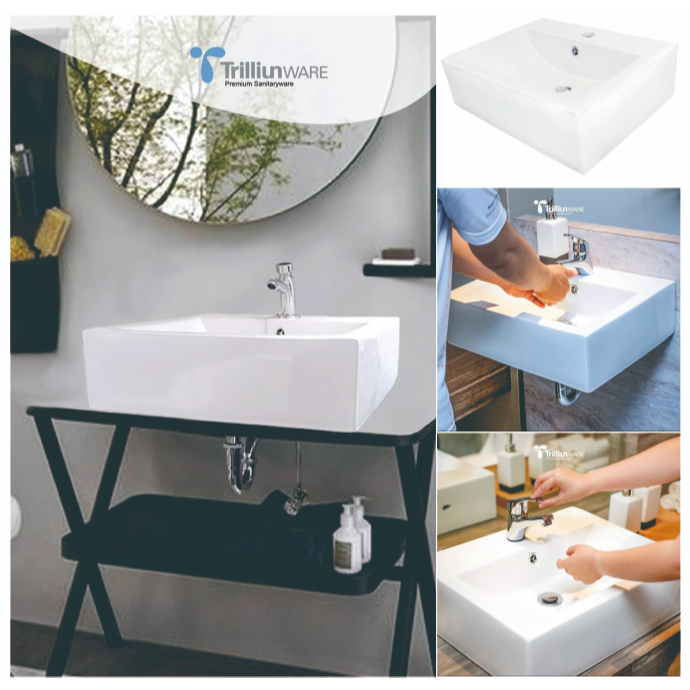 Trilliunware Wastafel / Wastafel Cuci Tangan