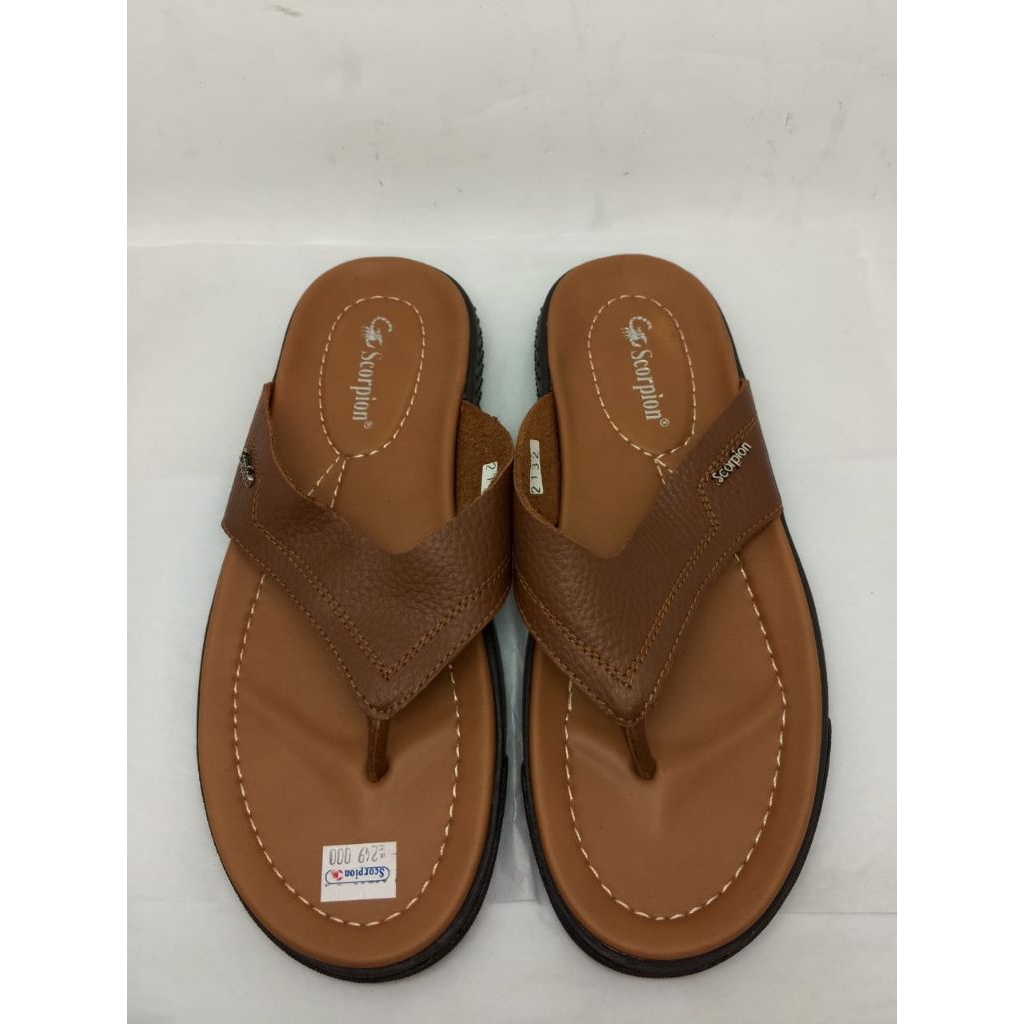 Sandal kulit pria Scorpion LD 2132